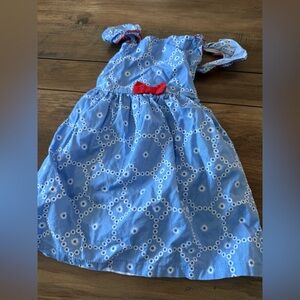 Penelope Mack Blue and Red Kids Casual Dress